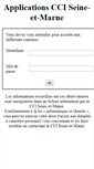 Mobile Screenshot of infoeco77.seineetmarne.cci.fr